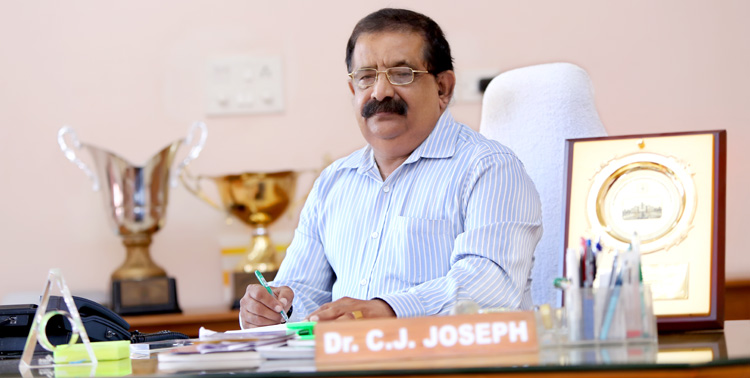 Dr. K Vijayakumar, dean/principal of St. Josephs college of engineering and technology, Pala